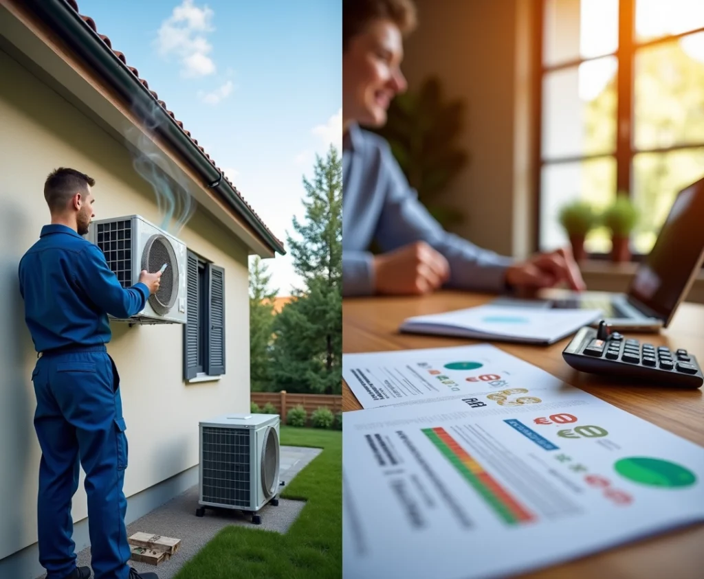 installation de PAC air-air